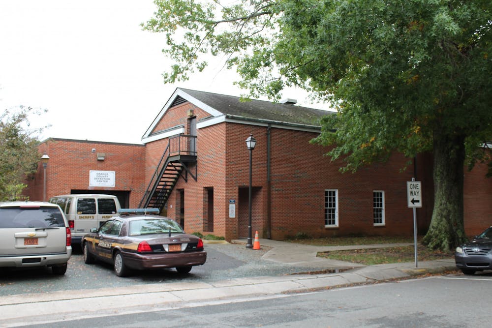 The Orange County Detention Center in Hillsborough, NC, pictured on Oct. 10.