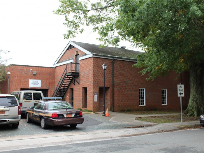 The Orange County Detention Center in Hillsborough, NC, pictured on Oct. 10.