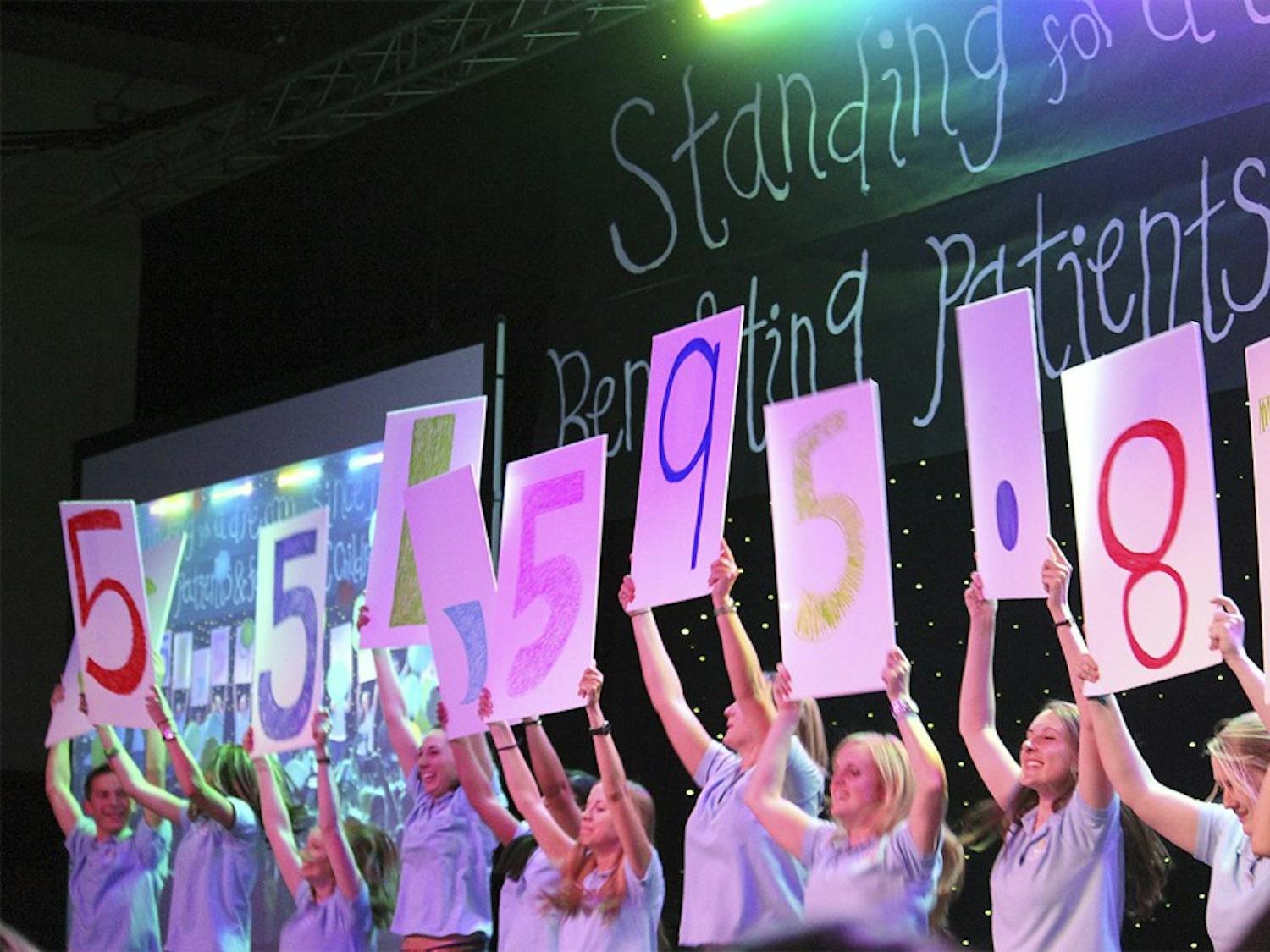UNC's annual 24-hour standing and dancing Dance Marathon took place on March 21 and 22. The organization ended up raising 551, 595.87 dollars for the patients and families at UNC's Childrens Hospital, passing the half a million mark for the first time in history. 