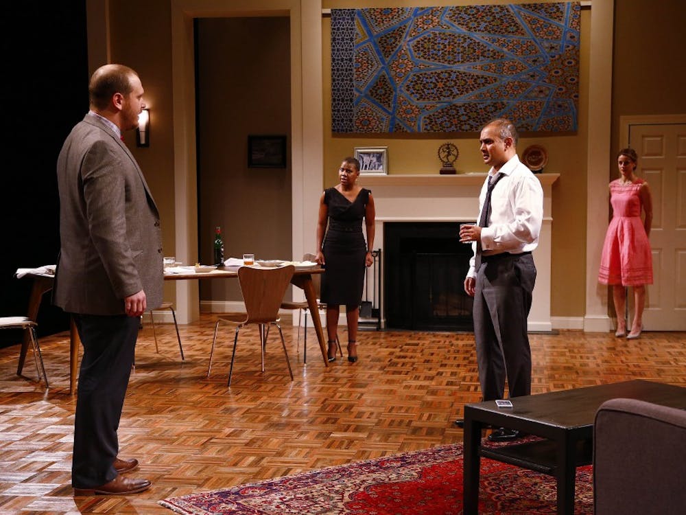 PlayMakers Repertory Company production of Disgraced.  (Photo by Jon Gardiner)