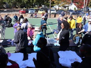 Members of the Chapel Hill-Carrboro community gathered at the Hargraves Community Center on Saturday, Oct. 15, 2022, during the NAACP 75th Diamond Anniversary Freedom Journey.