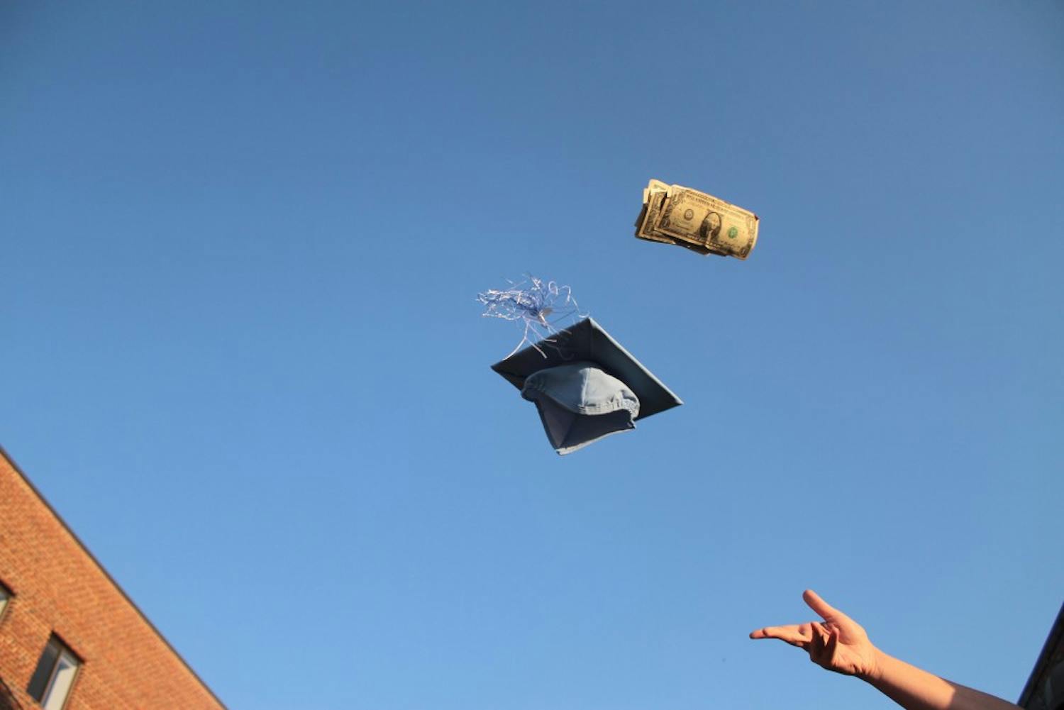 College graduation has become an expensive milestone in one’s life. Many people forget certain costs, such as those of a cap and gown.