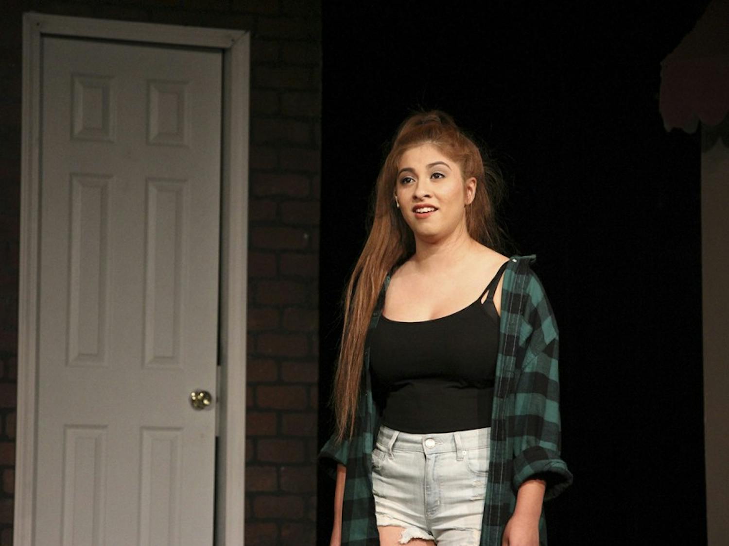 North Carolina junior Stefanie Clinton performs in Pauper Players’ production of “In the Heights” last weekend.&nbsp;Photo Courtesy of Stefanie Clinton.