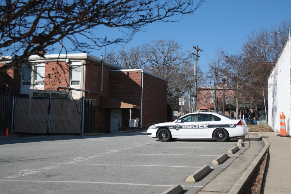 <p>The Carrboro Police Department is pictured on January 15, 2018.</p>