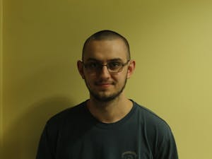 UNC student Henry McKeand worked in the SITES computer lab last year.