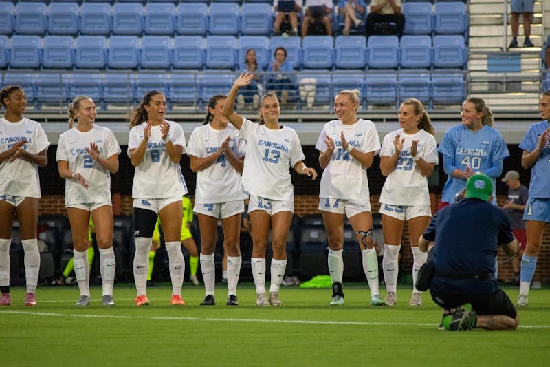 Powered by familiar faces, UNC women's soccer records first Power Four win of the season
