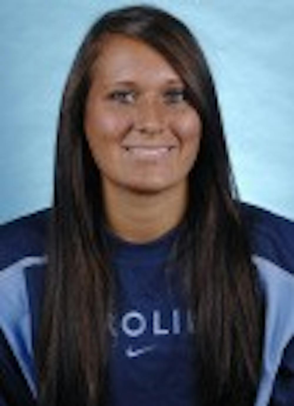 North Carolina ace Danielle Spaulding suffered a hand injury that shortened her playing time.