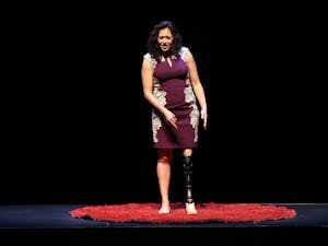 The TEDxUNC 2016 conference was held on Saturday afternoon in Memorial Hall with a speaker line up highlighting this year's theme of "Bodies: Being Human"