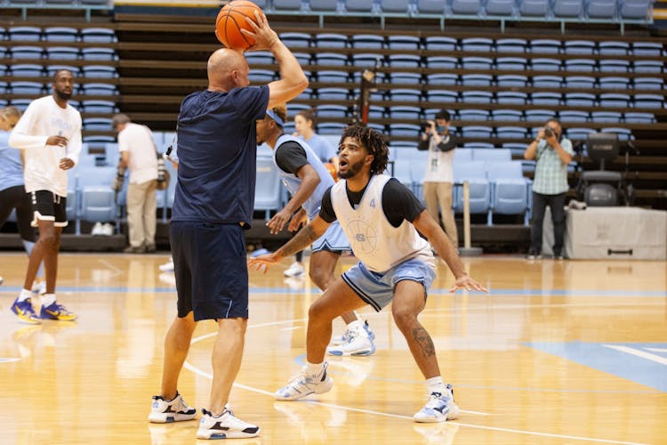 North Carolina men's basketball practice on Sept. 29 The Daily Tar Heel