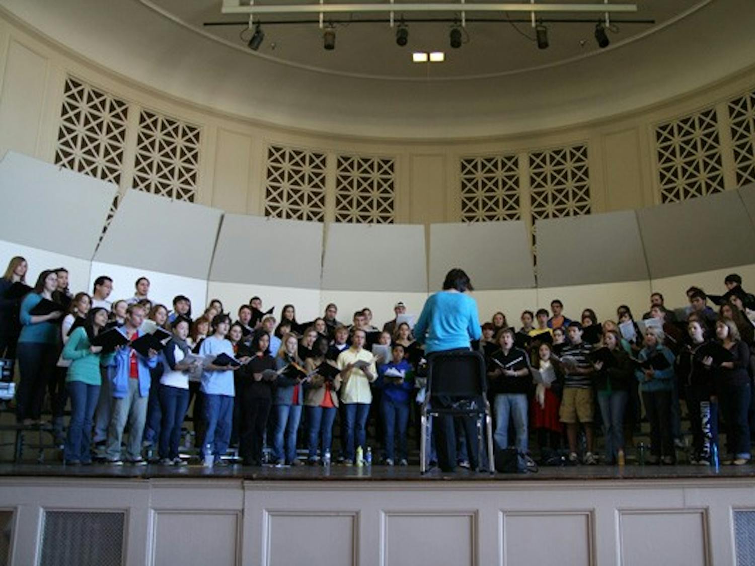 The Carolina Choir will be joined by other campus groups to perform “Carmina Burana” tonight. DTH/BJ Dworak