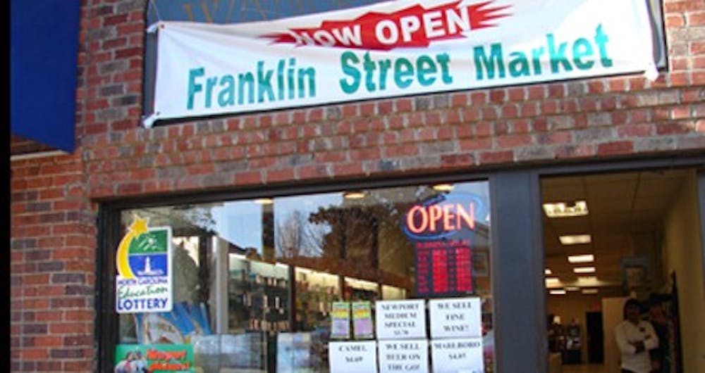 Franklin Street Market opened three weeks ago. DTH/Grace Joyal