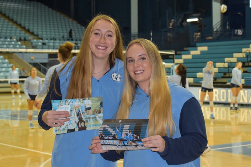 Former UNC volleyball players return to work for the team, mentor young Tar Heels