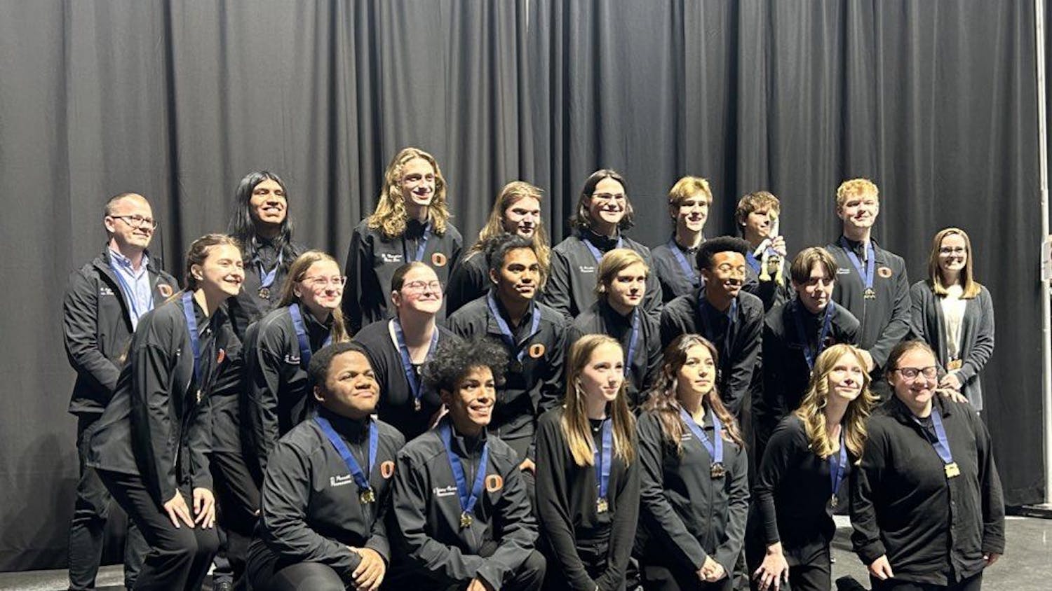 OHS Percussion Ensemble Gold Medalists 2024.JPG