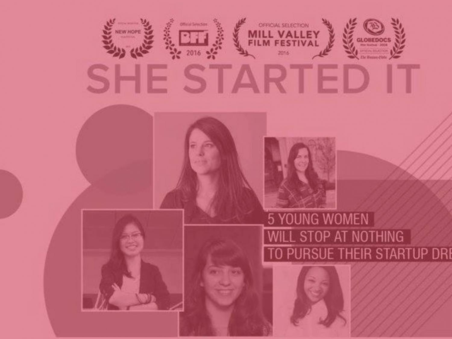 The CoOperative office in Graham will show "She Started It," a documentary about female entrepreneurs, on Thursday at 6:30 p.m. Photo courtesy of Chelsea Dickey. 
