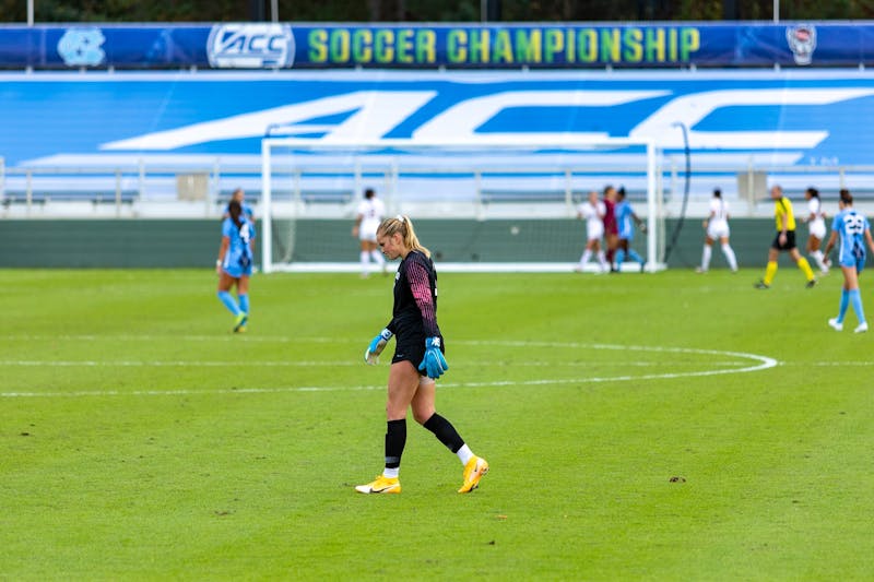 Former UNC goalkeeper Claudia Dickey adjusting to life as a pro with OL Reign