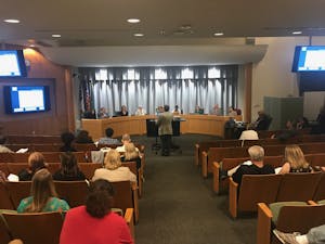 The Chapel Hill Town Council met on Wednesday night.