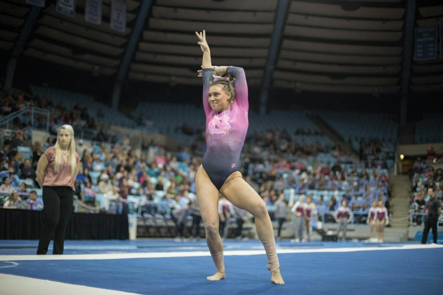 Megan Ruzicka gymnastics floor