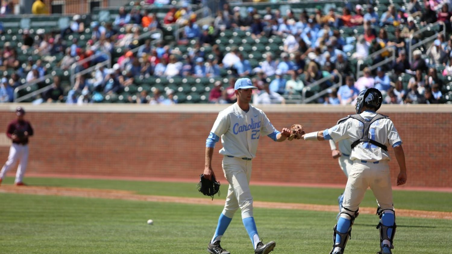 The UNC baseball team took on Virginia Tech in a three game series over the weekend at Boshamer Stadium.