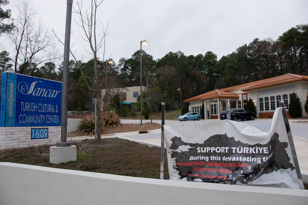 Chapel Hill’s Sancar Turkish Cultural & Community Center (STCCC), pictured on Sunday, Feb. 19, 2023, is collecting donations for the recent earthquakes through its website.