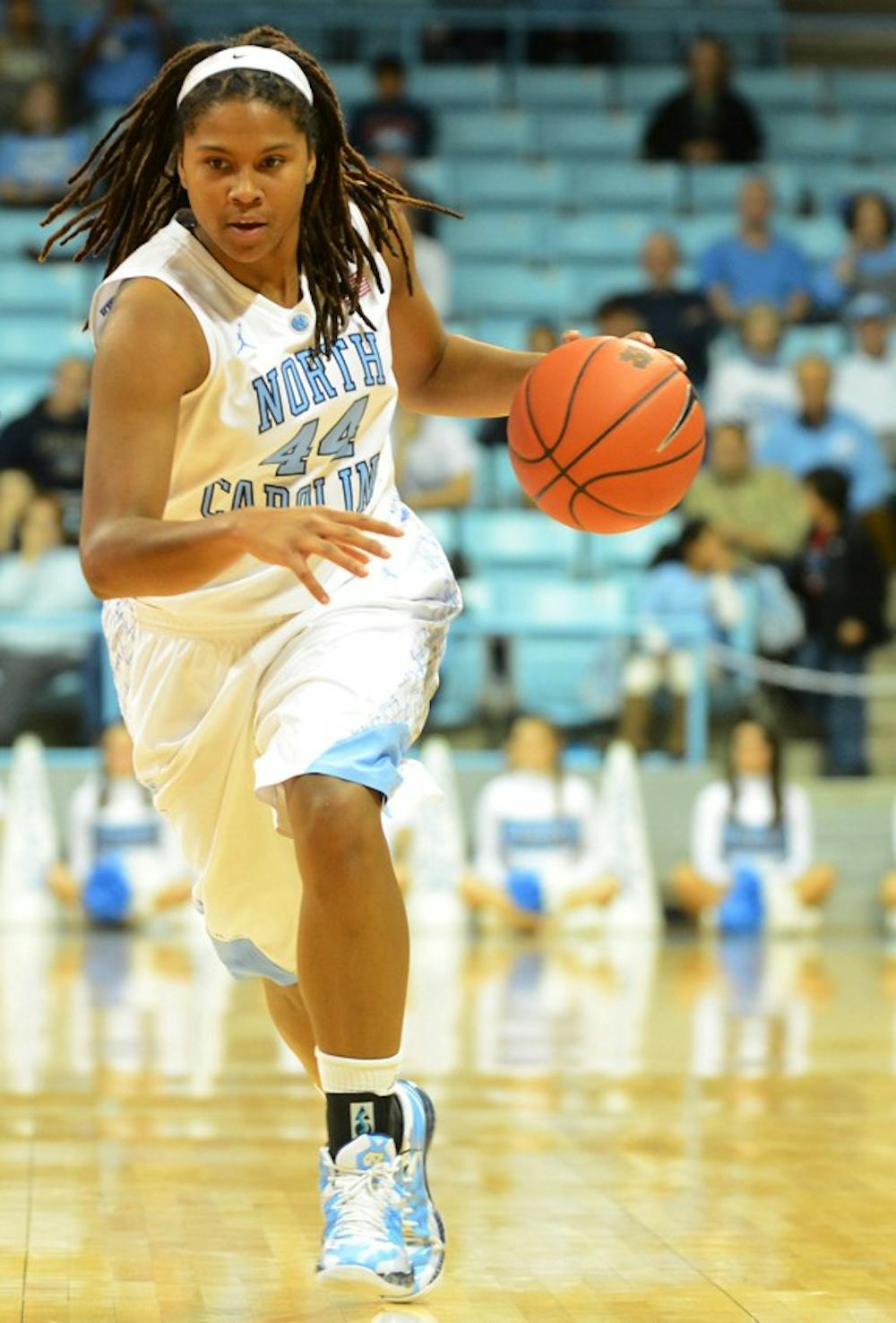	<p>Tierra Ruffin-Pratt did not compete in the second half of the game at Tenneessee and the vols took advantage in transition.</p>