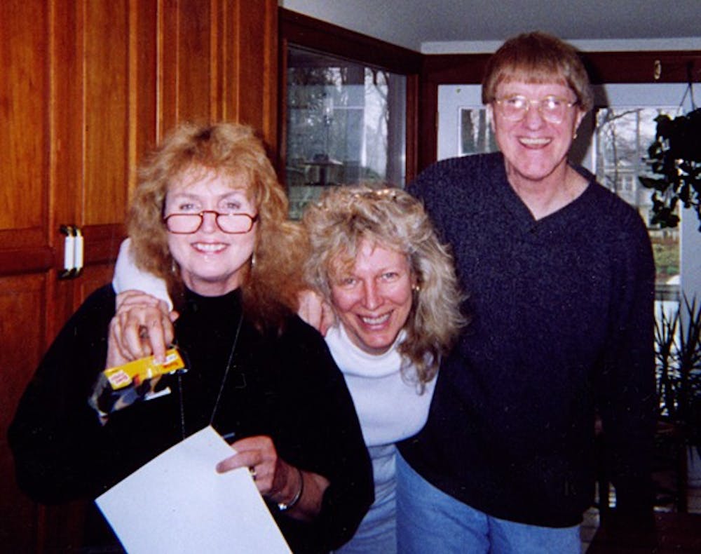 Lee Smith, Marshall Chapman and Paul Ferguson worked together in writing “Good Ol’ Girls” in 1998. Courtesy of Lee Smith