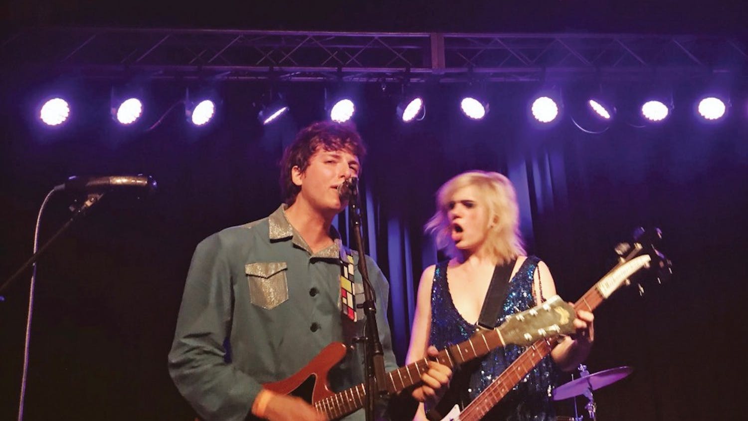Sunflower Bean, a rock band from New York, played at Cat's Cradle on June 3. 