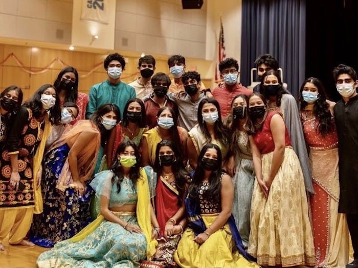 The Sangam organization highlights South Asian culture on campus. Photo courtesy of Sarita Lokesh.