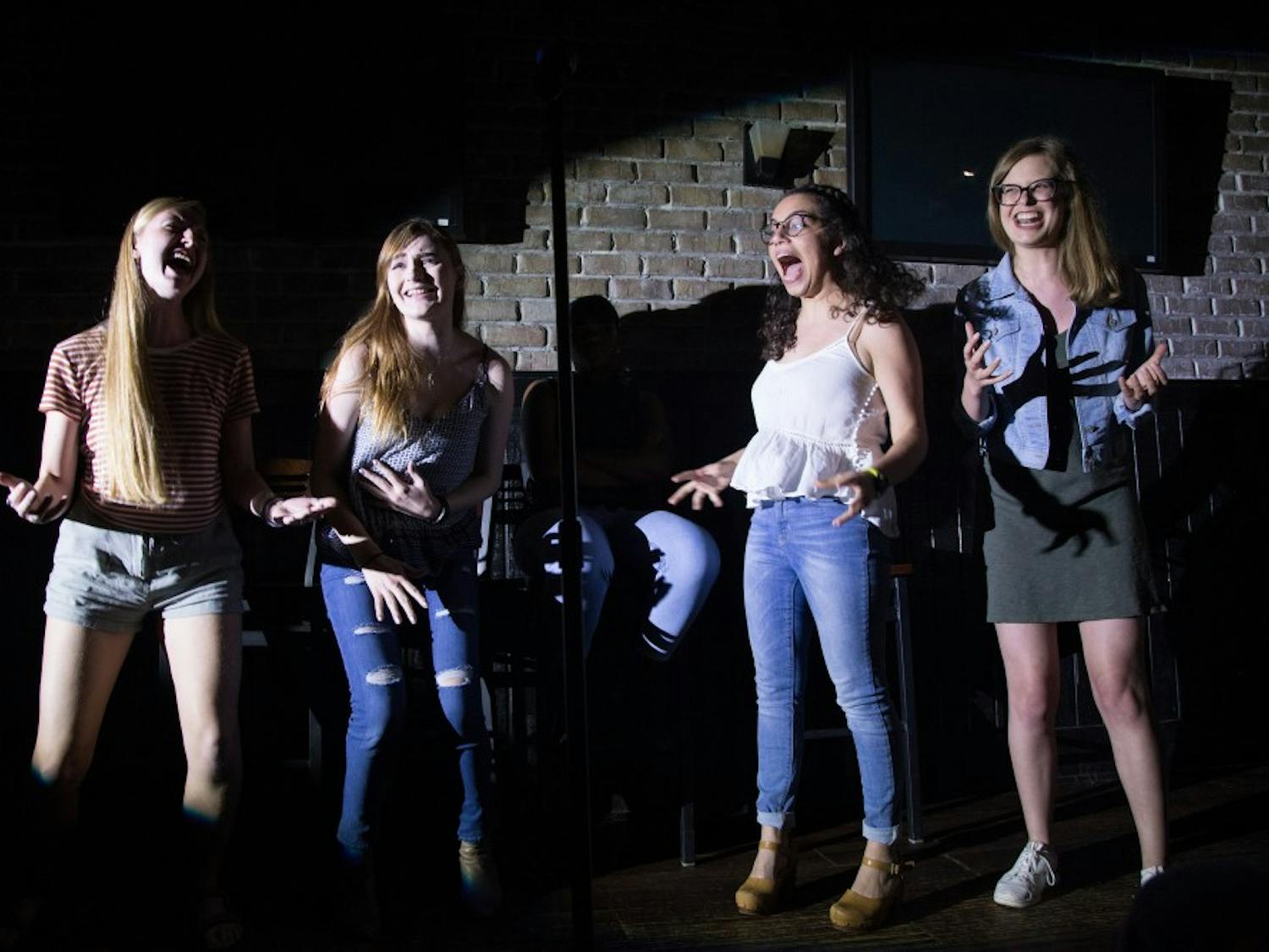 I Just Said That, previously known as We The Ladies, comedy troupe, acted in a femme and gender non-binary created comedy on Apr. 19, 2018. All proceeds went to the N.C. Diaper Bank.&nbsp;