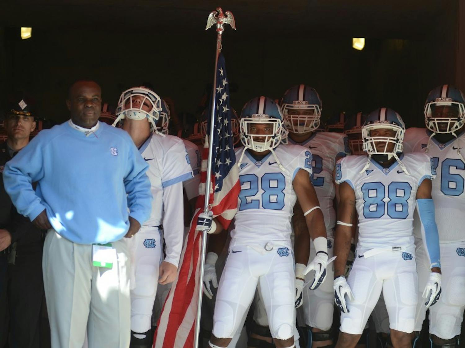 	UNC&#8217;s football team lost 13-0 to NC State November 5th at Carter-Finley stadium in Raleigh, NC. 
