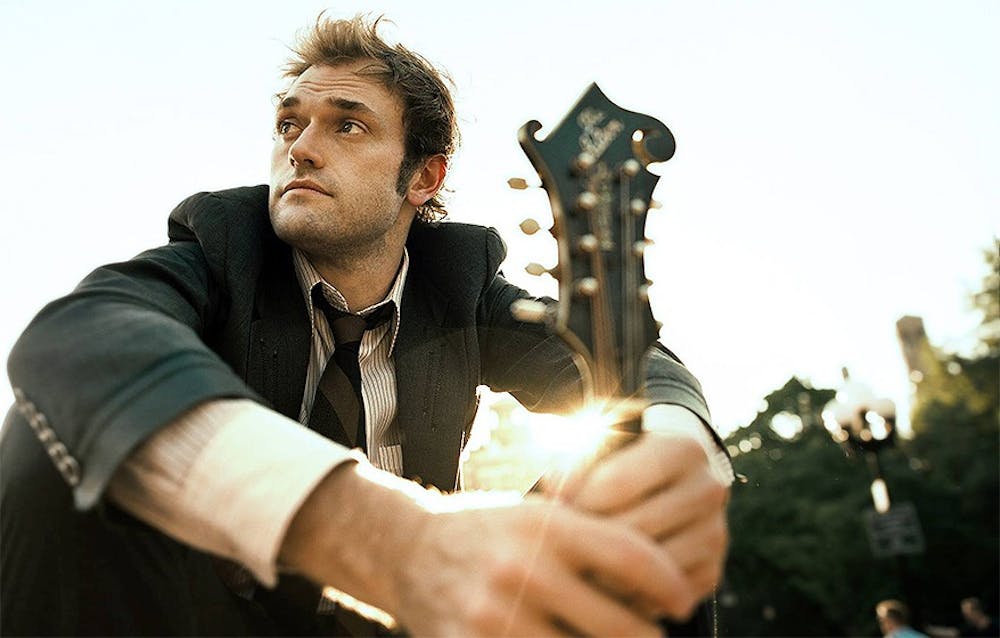 	At age 32, mandolin player Chris Thile has earned a Grammy and a MacArthur “genius” grant among other musical achievements. Photo courtesy of Nonesuch Records.