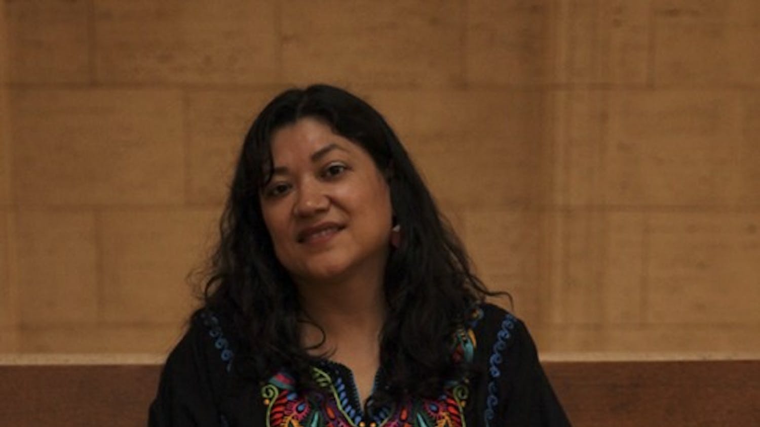 Reyna Grande, a visiting author, gave a lecture Thursday evening in Wilson Library about Hispanic Heritage month.