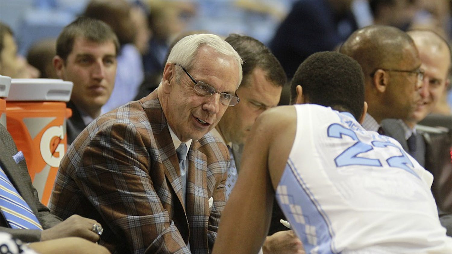 While attending the ACC men’s basketball media day on Wednesday, coach Roy Williams was peppered with Wainstein report questions.