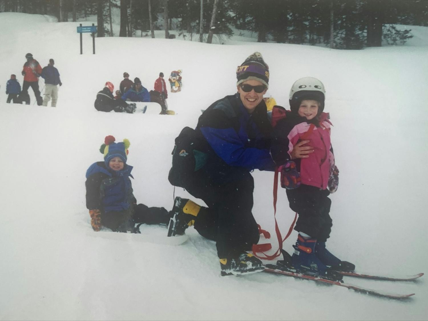"To be a Kelly is to be a skier." Photo Courtesy of Allie Kelly.