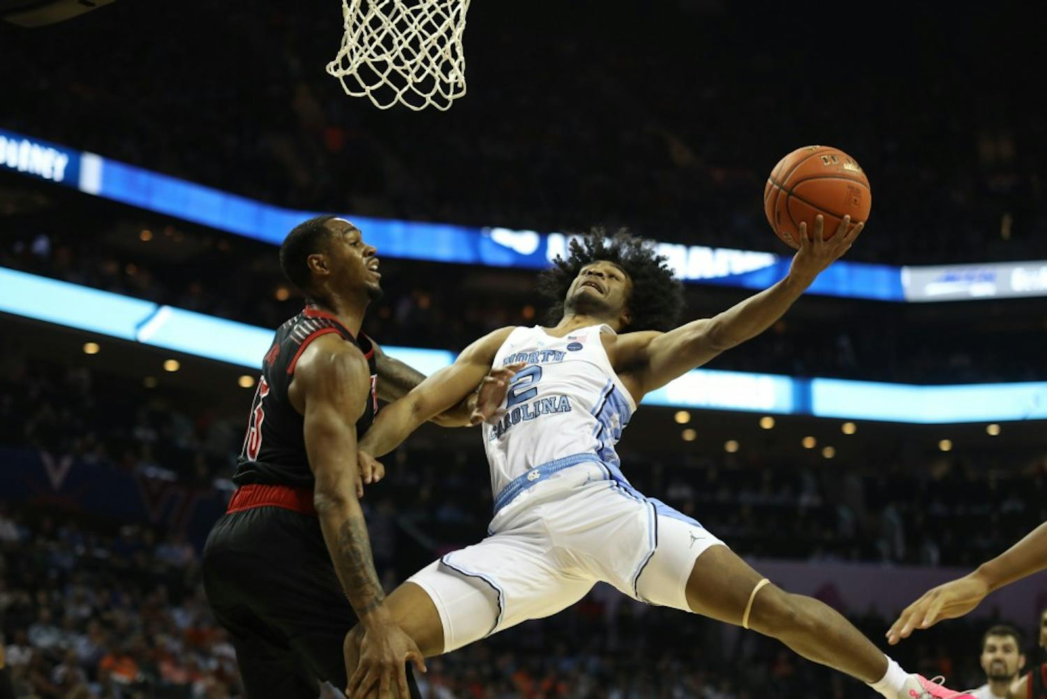 No. 2 seed UNC defeats No. 7 seed Louisville, 83-70, in ACC Tournament quarterfinals