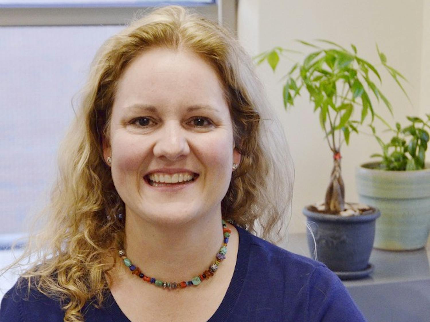 	UNC professor Rebecca Macy, a former social worker, teaches now in the UNC School of Social Work. Macy also conducts research on domestic violence, sexual assault and human trafficking.