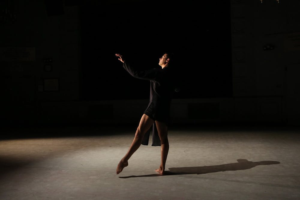 World-renowned dancer and choreographer Jonah Bokaer performing. Photo courtesy of Allison Portnow Lathrop.