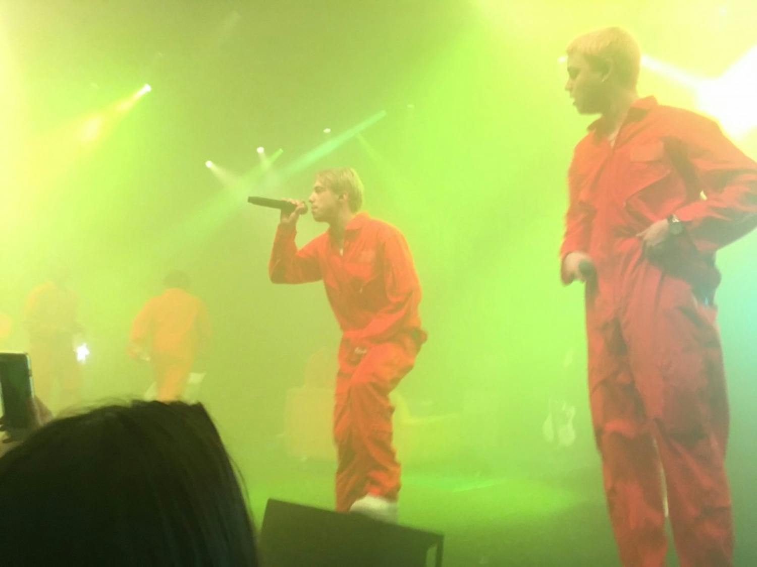 Brockhampton performed at The Ritz in Raleigh Monday night.