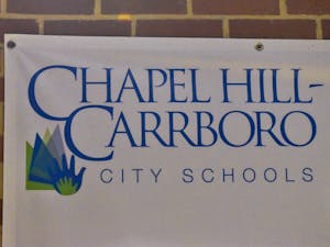 The Chapel Hill-Carrboro City Schools Administrative Office building in Chapel Hill, N.C., is pictured on Monday, Nov. 28, 2022.