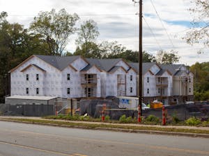Perry Place, the new Orange County community located on Merritt Mill Road, pictured on Tuesday, Oct. 4, 2022.
