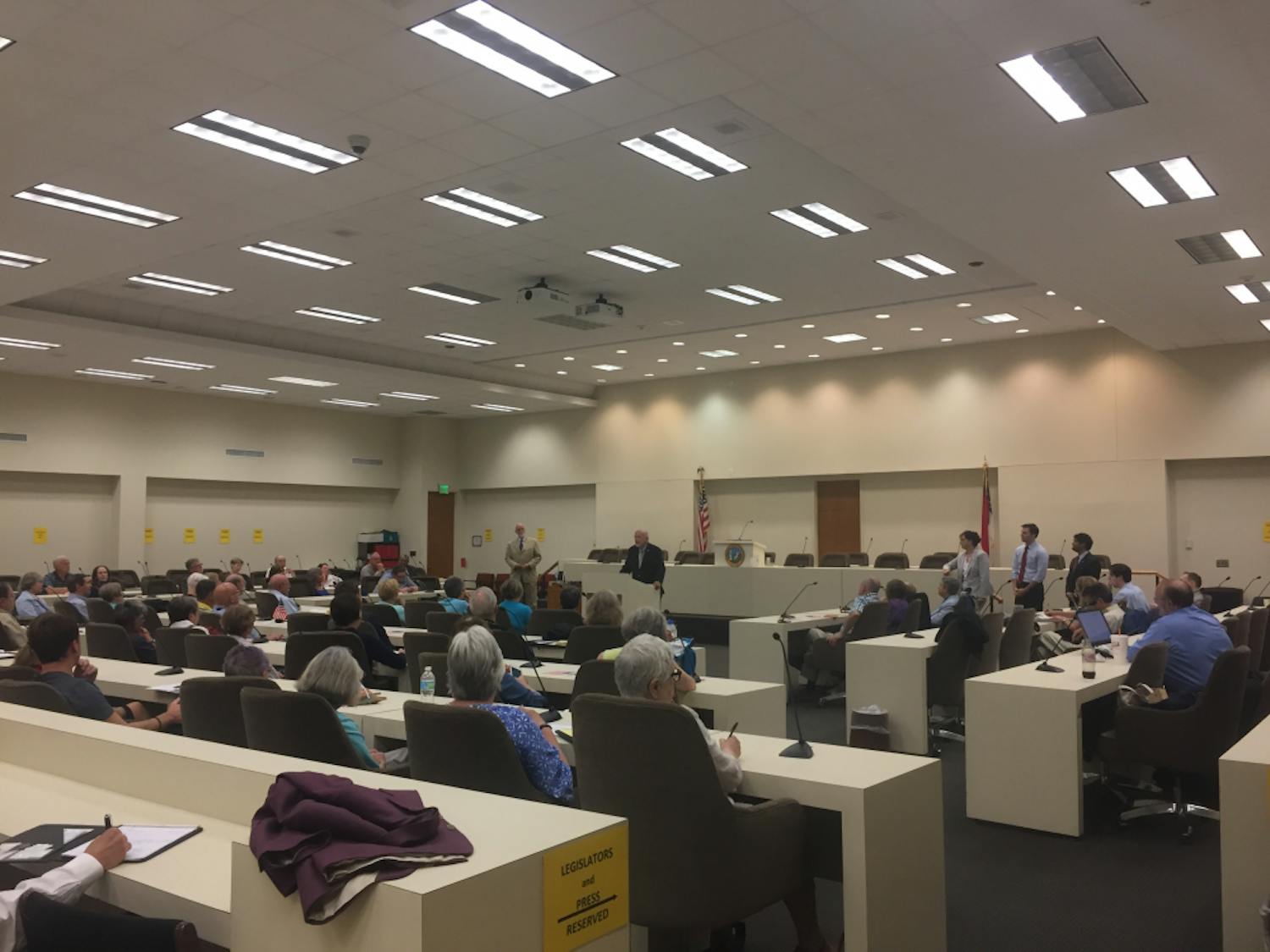 Common Cause N.C. held a public hearing on gerrymandering on June 5. The organization is now asking for the General Assembly to add more locations to its public hearings on proposed legislative districts.