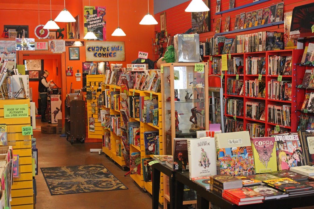 Chapel Hill Comics will be permanently closing its doors at the end of March