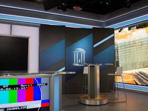 The new Curtis Media Center, a building for students in UNC's Hussman School of Journalism in Chapil Hill, NC, opens to the public in April 2022. It's a five year journey that will end when classes are held there in fall 2022.