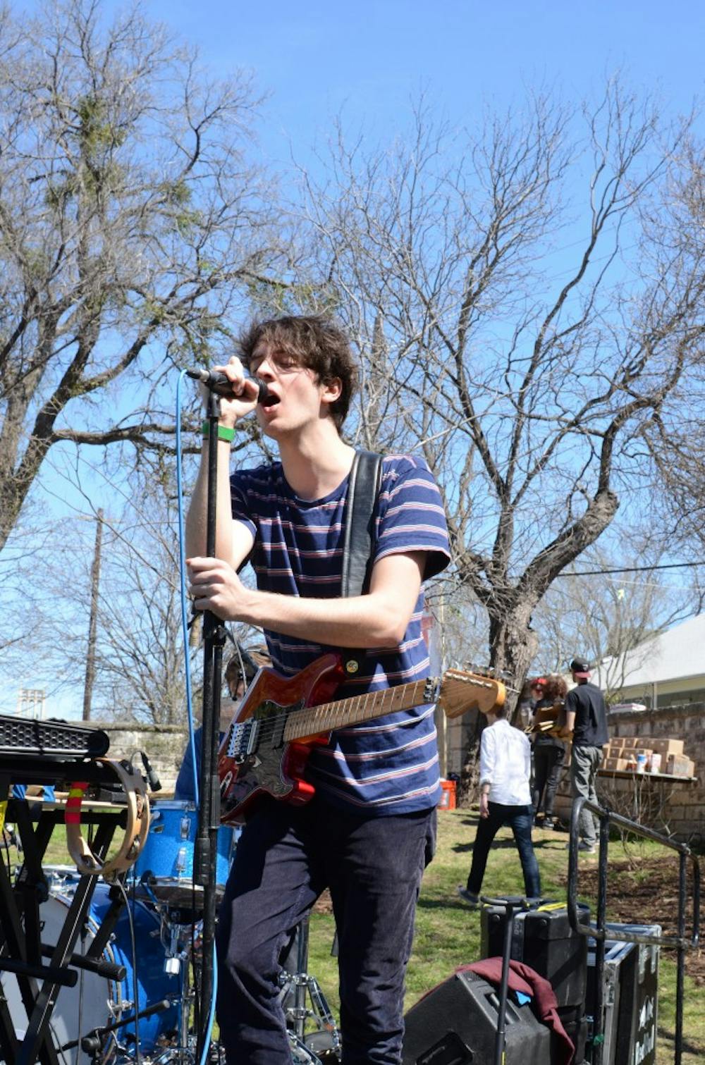 	<p>Roosevelt performs at the French Legation during the 2014 South By Southwest Music Festival.</p>