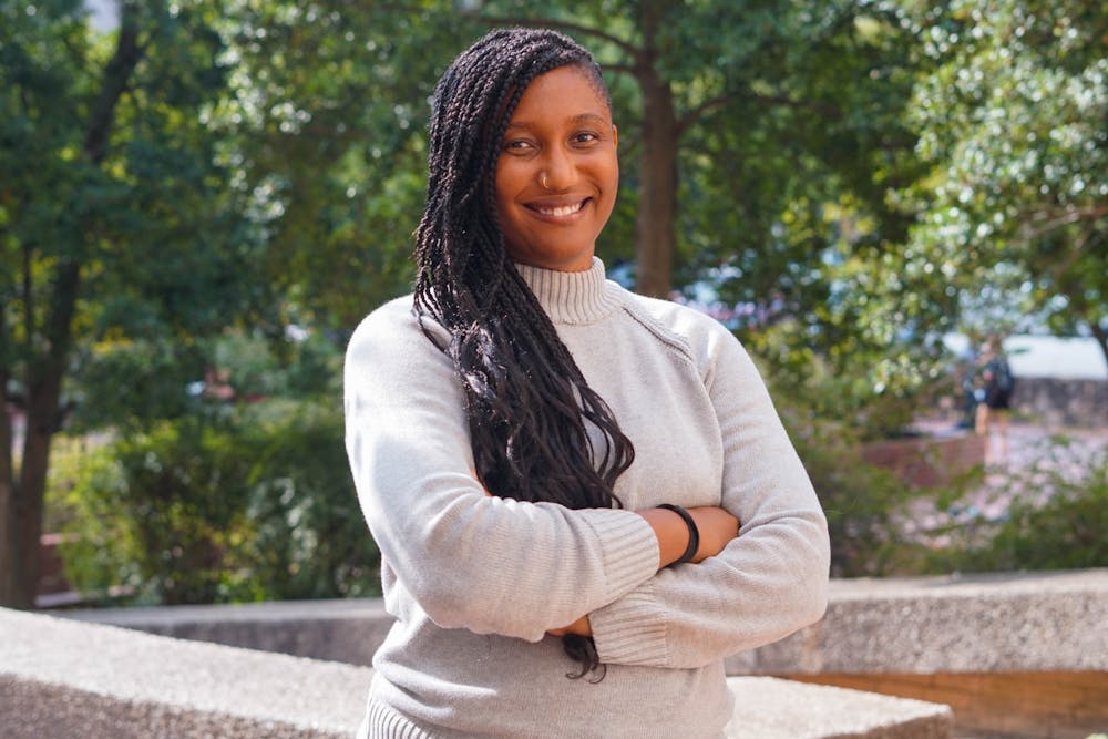 Shannon Malone Gonzalez, Ph.D., is a new UNC associate sociology professor. She researches the health and wellness of communities of color.