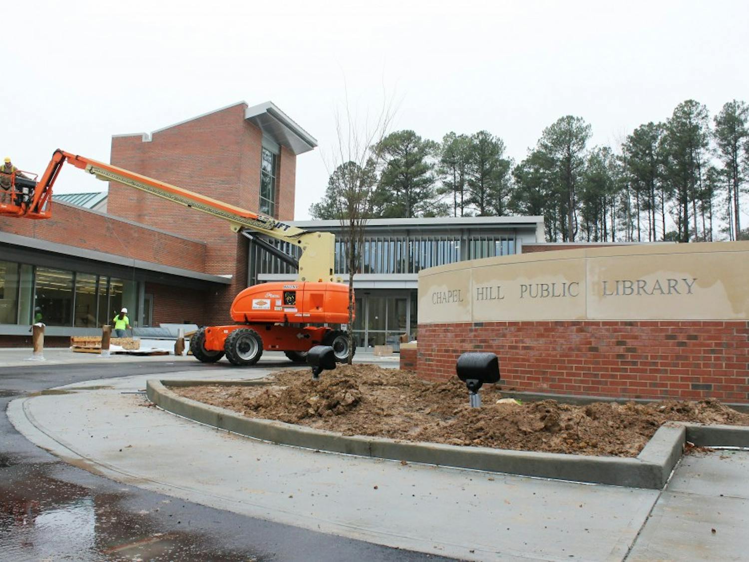 	The new Chapel Hill Public Library will open in April, but due to budget problems it may not initially operate at full capacity.