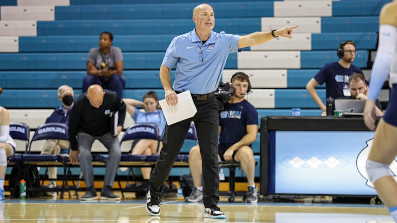 Mike Schall has big shoes to fill as new volleyball head coach