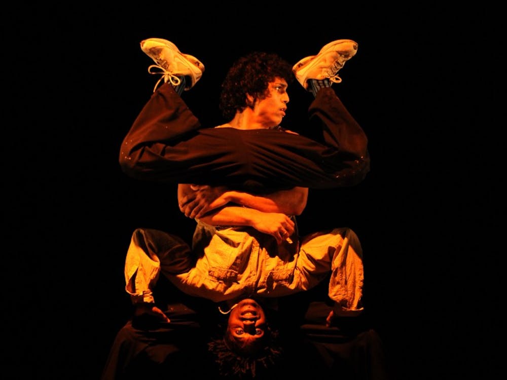 	Compagnie Kafig had its Chapel Hill debut on Tuesday and Wednesday as a part of the 2013-2014 Carolina Performing Arts season. The dance group, made up of 11 dancers, combines the dance style of hip-hop and samba with capoeira. (Photo courtesy of Carolina Performing Arts)
