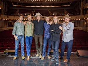 Steep Canyon Rangers, a band formed by UNC alumni, has made waves in the bluegrass scene and earned three grammy nominations. Photo courtesy of Shelly Swanger.