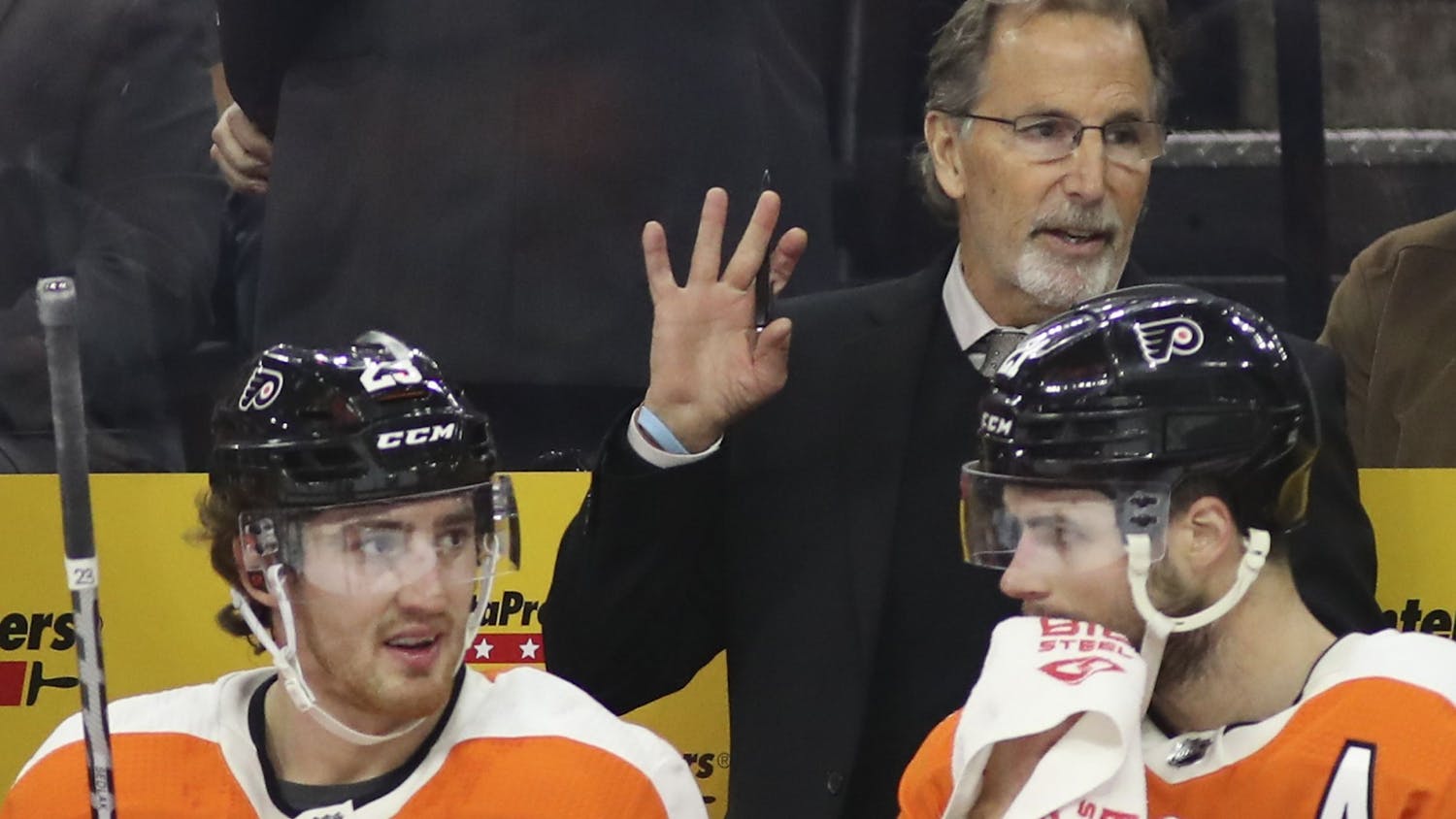 Flyers coach John Tortorella defended Ivan Provorov for what he called a personal decision.
Photo Courtesy of Yong Kim/The Philadelphia Inquirer/TNS.