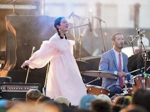 Japanese Breakfast performs Sept. 11, 2021, during Shadow of the City on the Stone Pony Summer Stage in Asbury Park, New Jersey. Photo courtesy of Matt Smith/TNS.